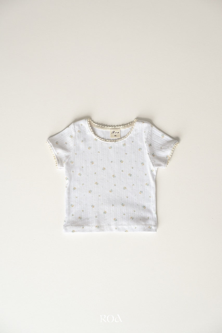 韓國童裝 26夏| RO24 Pin Coat Short Sleeve T-shirt (90-120cm)