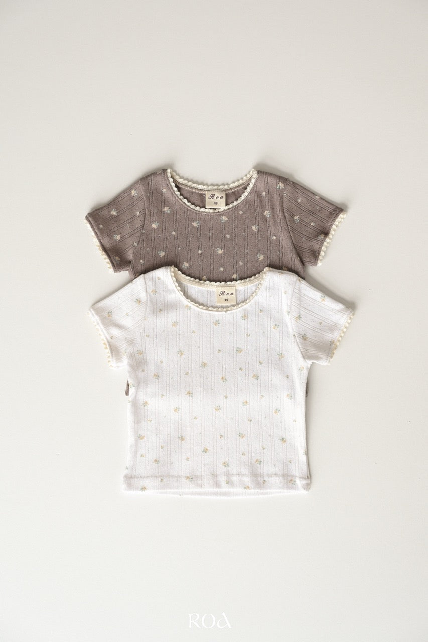 韓國童裝 26夏| RO24 Pin Coat Short Sleeve T-shirt (90-120cm)