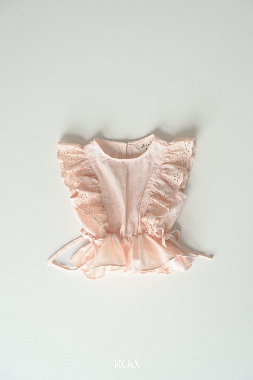 韓國童裝 26夏| RO18 Shabang Wing Blouse (90-120cm)