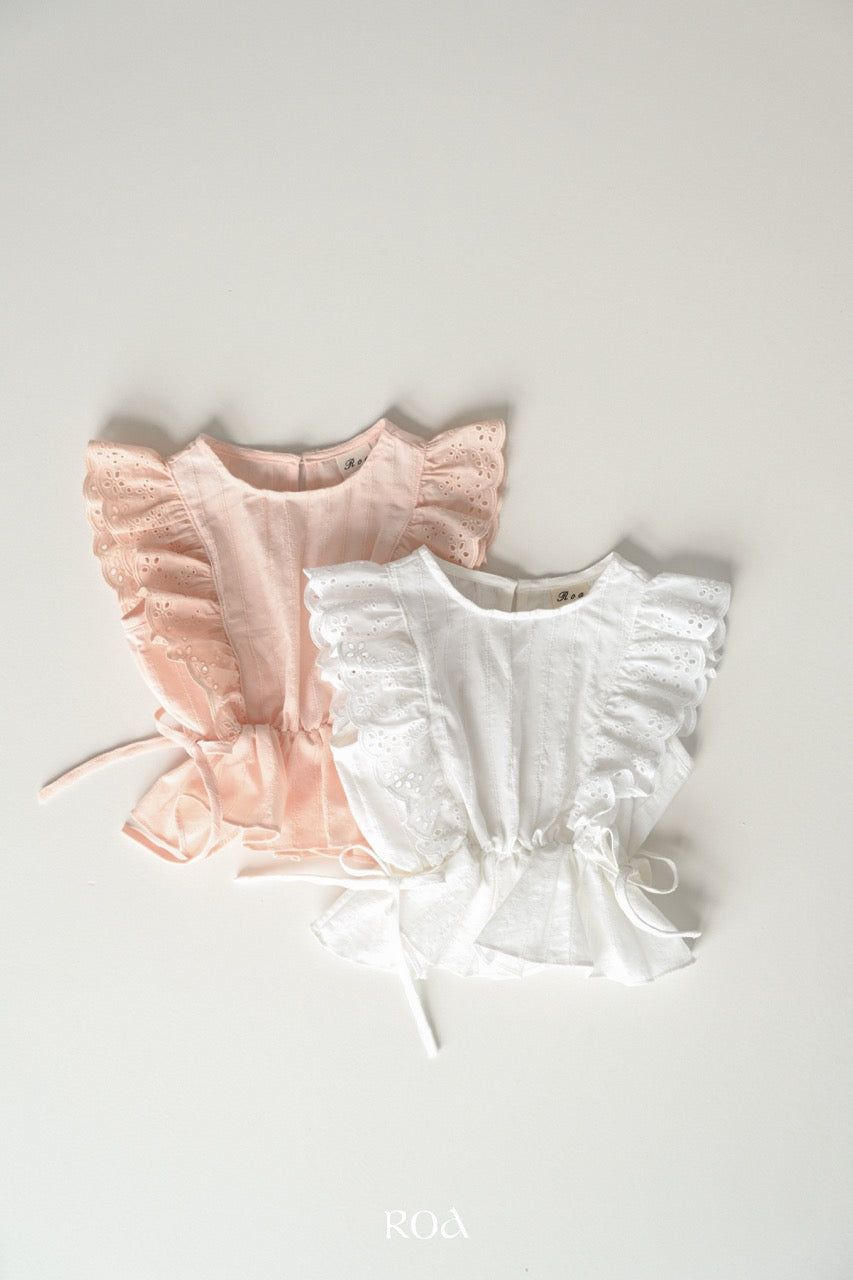 韓國童裝 26夏| RO18 Shabang Wing Blouse (90-120cm)