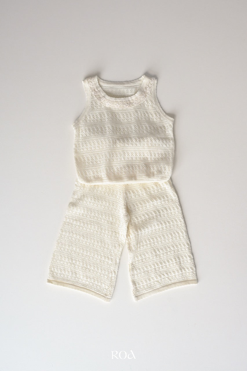 韓國童裝 26夏| RO05 Chouchou Knit Set (90-120cm)