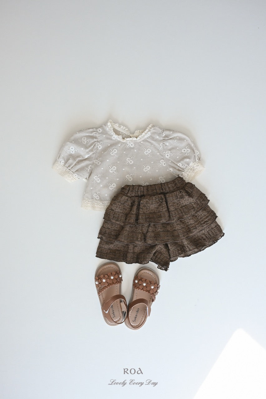韓國童裝 26夏| RO14 Madeleine Blouse (90-120cm)