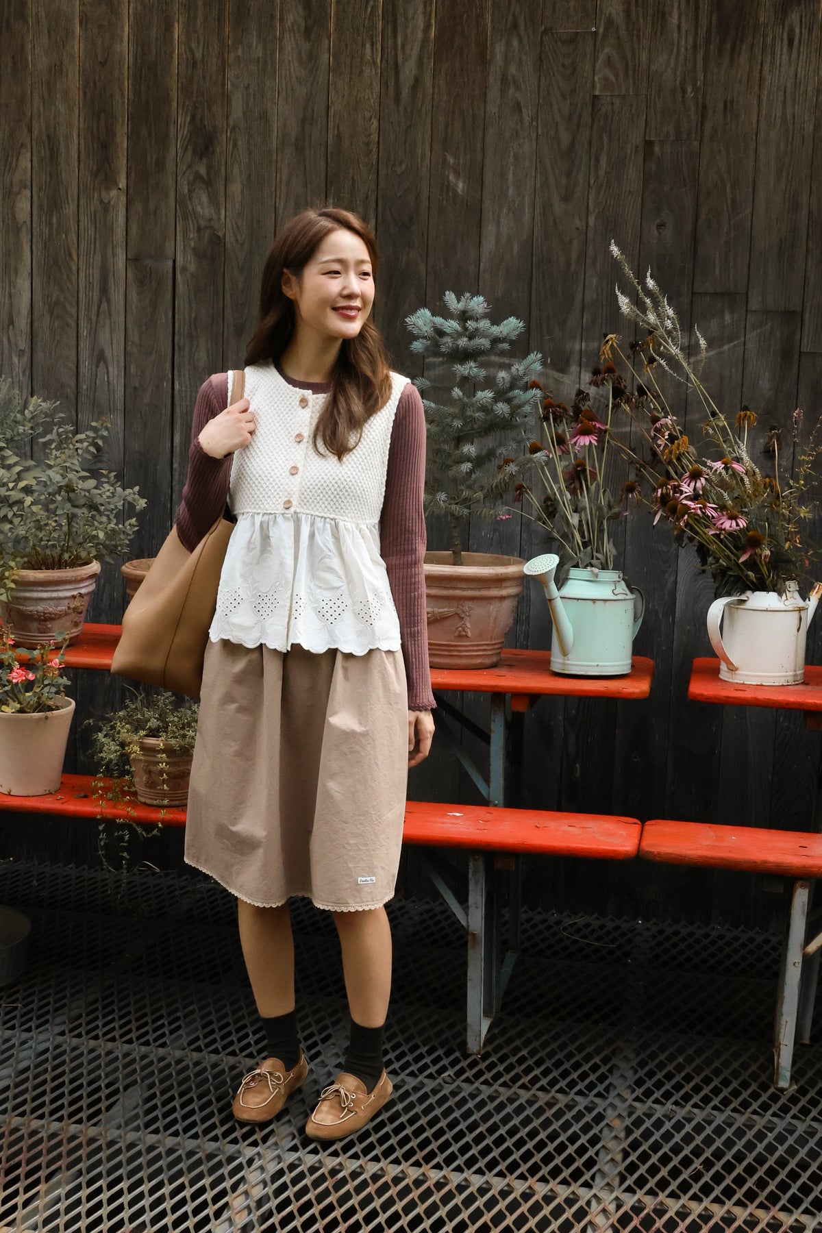 韓國童裝 26秋| FU43 Cien Skirt 長裙 MOM (Free Size)