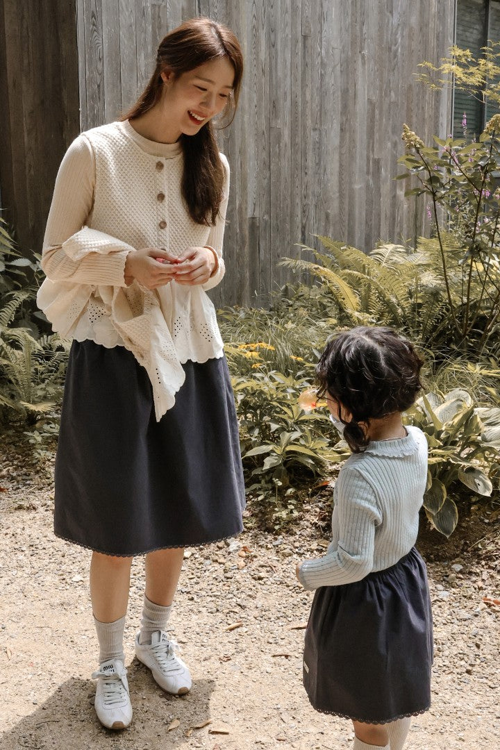 韓國童裝 26秋| FU43 Cien Skirt 長裙 MOM (Free Size)