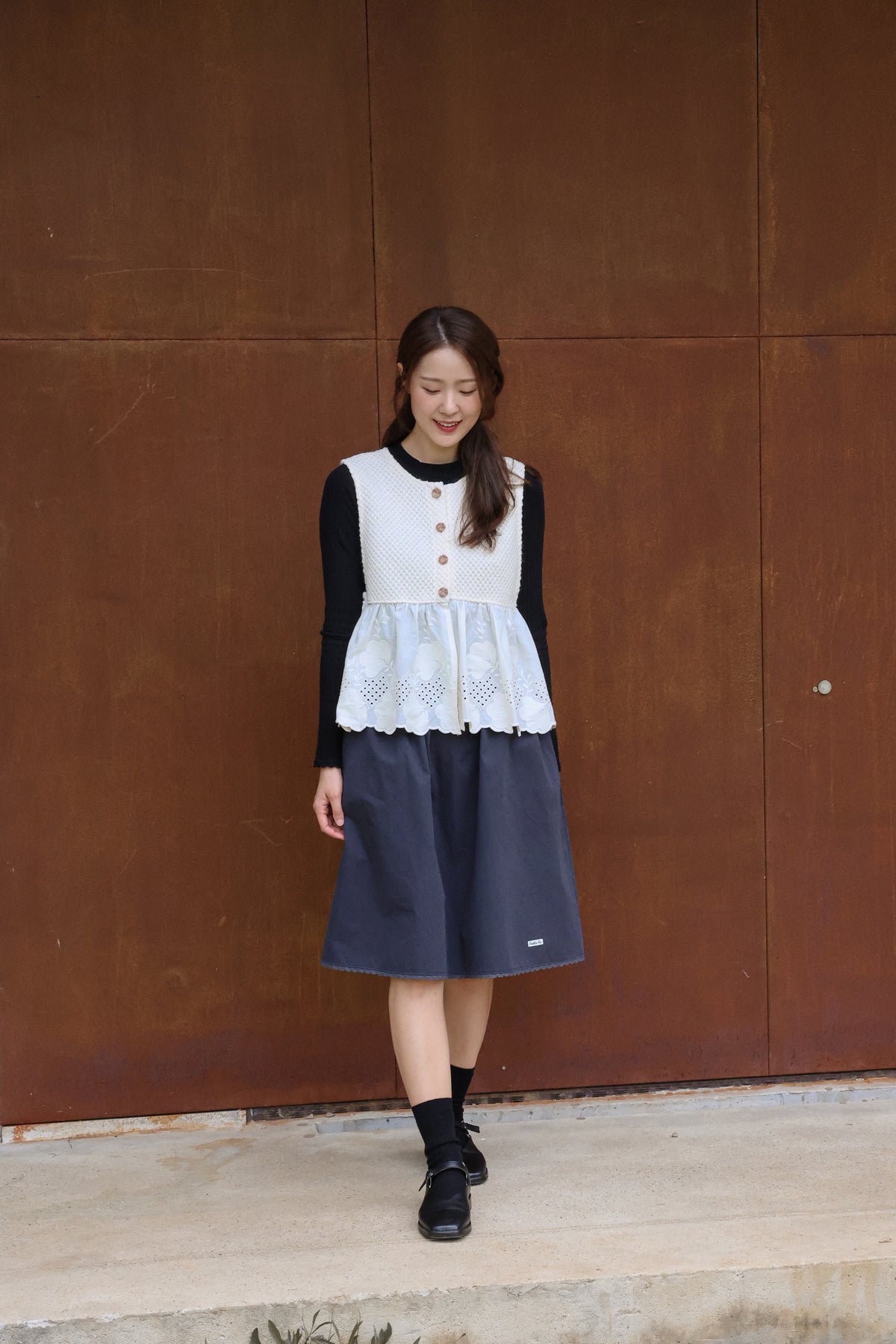 韓國童裝 26秋| FU43 Cien Skirt 長裙 MOM (Free Size)
