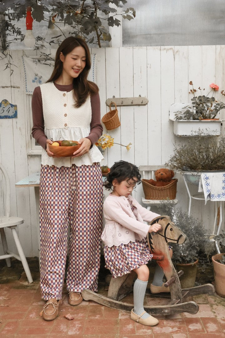 韓國童裝 26秋| FU53 Monde Pants 長褲 (Free Size)