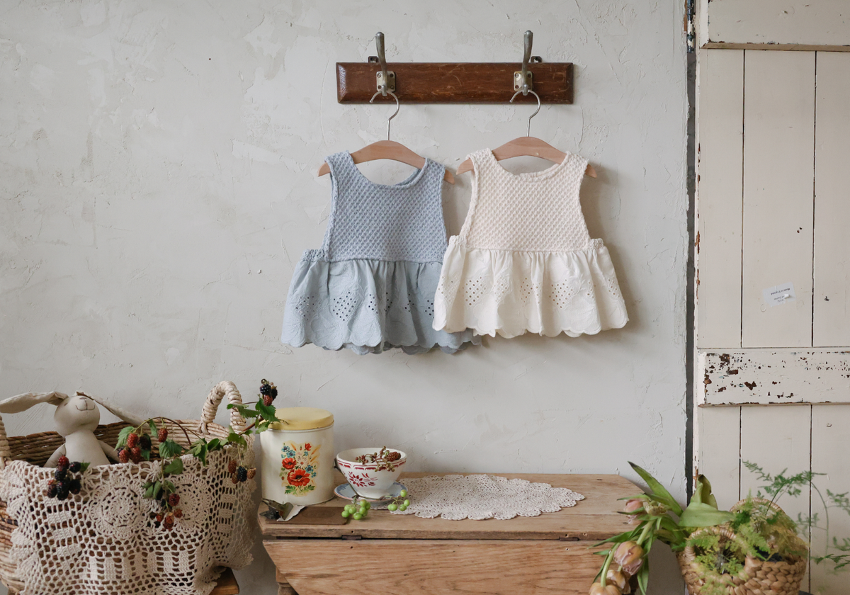 韓國童裝 26秋| FU07 Layered Vest 背心 (90-140)