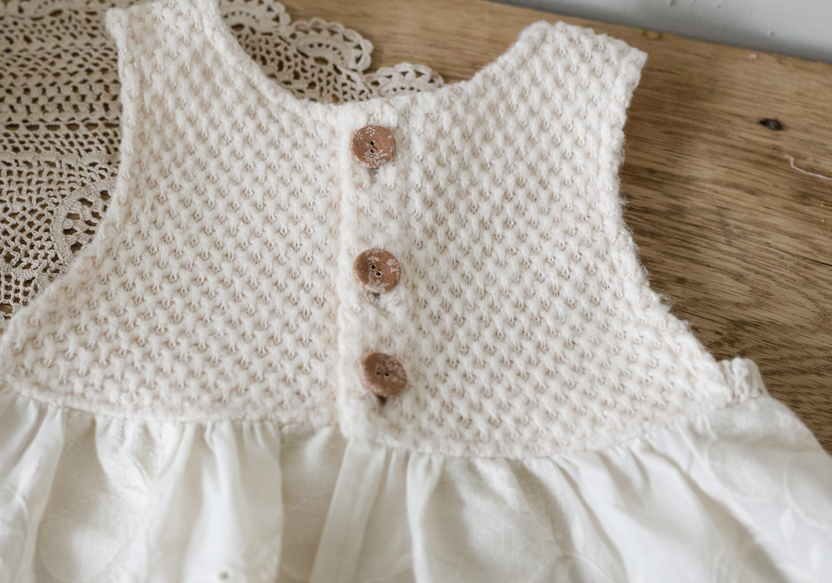 韓國童裝 26秋| FU07 Layered Vest 背心 (90-140)