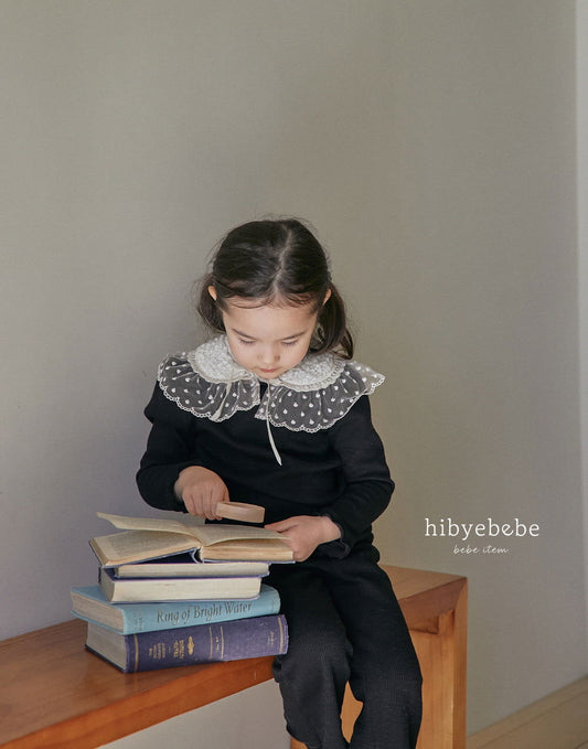 現貨▷ 韓國童裝 秋冬| Hibyebebe PINKY SET (送LACE COLLAR) (80/90/100) - FLO | FLOWERKKOCH 