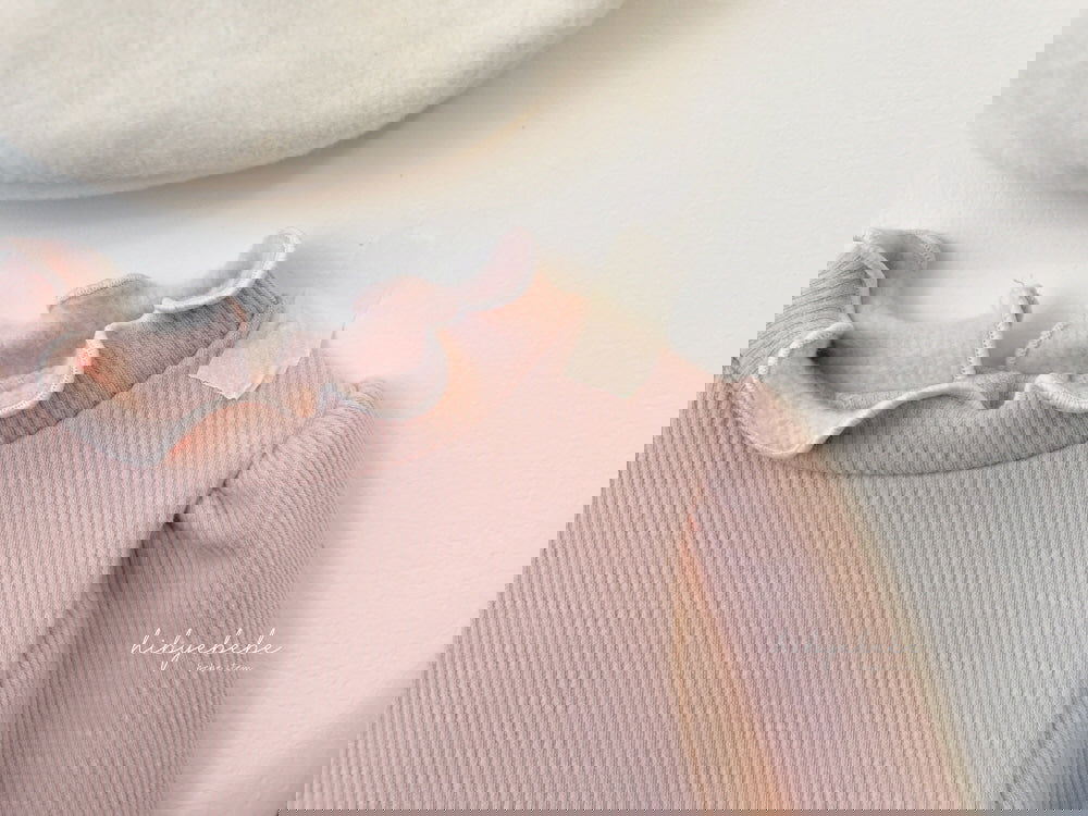 現貨▷ 韓國童裝 秋冬| Hibyebebe PINKY SET (送LACE COLLAR) (80/90/100) - FLO | FLOWERKKOCH 