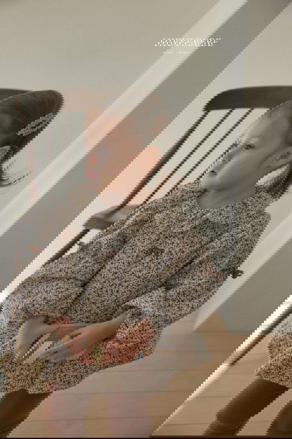 現貨▷ 韓國童裝 秋冬| Hibyebebe Ribbon Blouse Set (90/100) - FLO | FLOWERKKOCH 