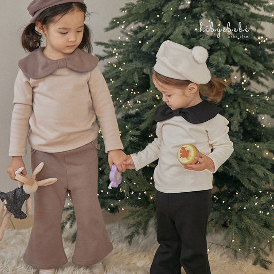 現貨▷ 韓國童裝 秋冬| Hibyebebe Ribbon Set (80/100) - FLO | FLOWERKKOCH 
