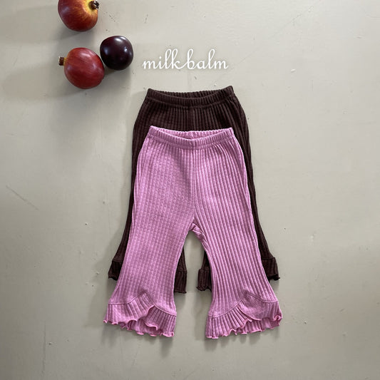 韓國童裝 26秋| MK20 Momo Scallop Pants 長褲