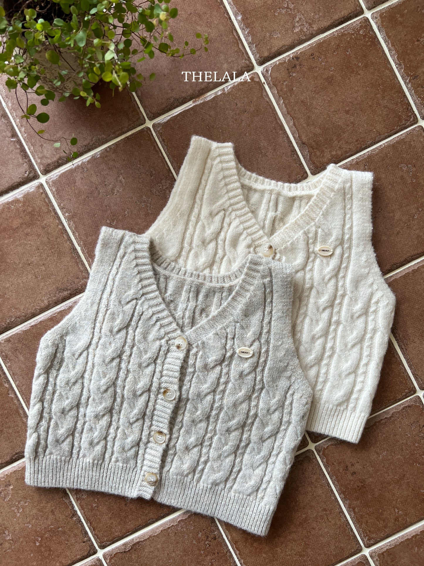 韓國童裝 25秋 | LA25301 Knit Vest （Baby and Kids)