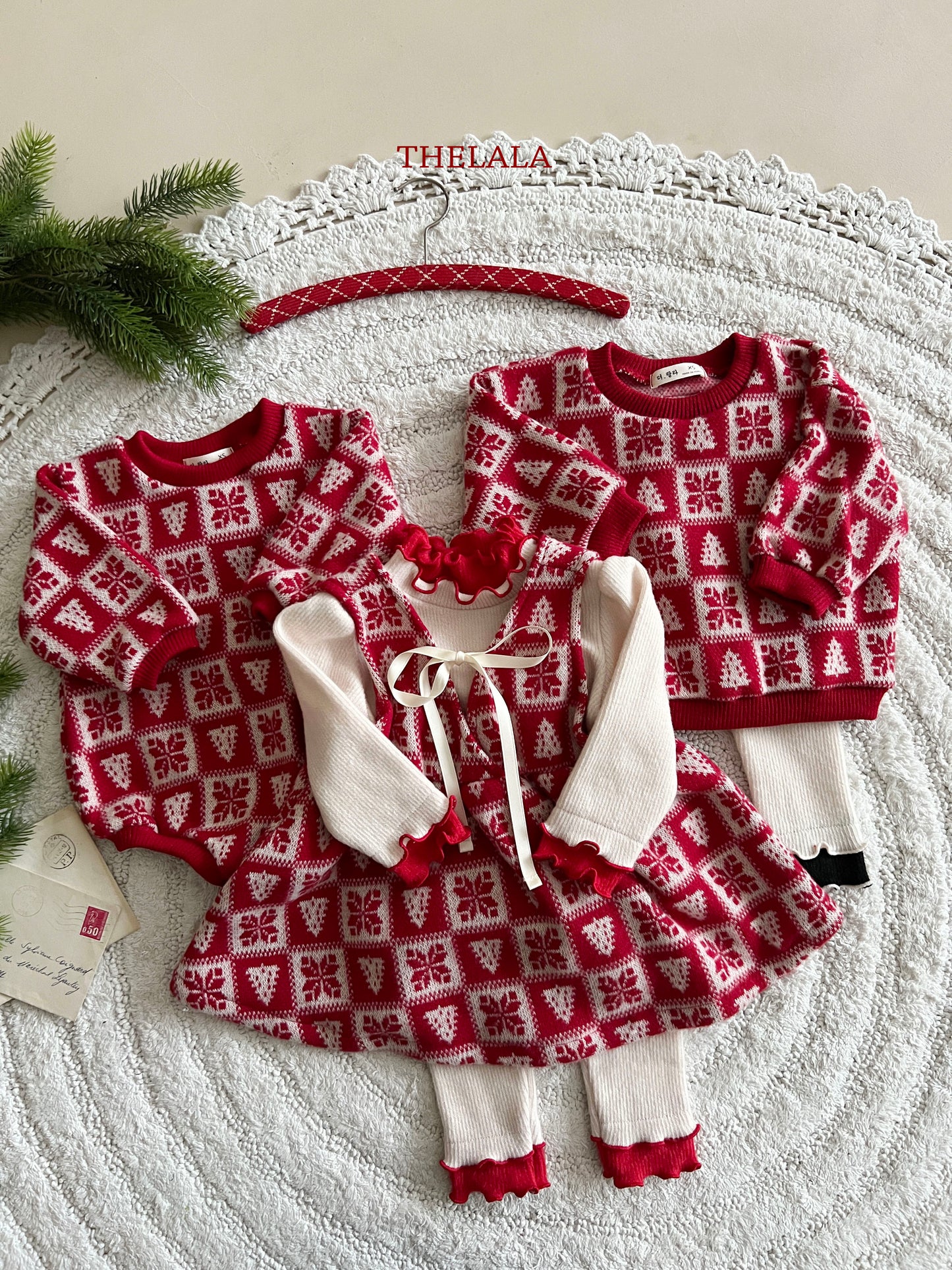 韓國童裝 25秋冬 | LA25401 Merry Baby Suit