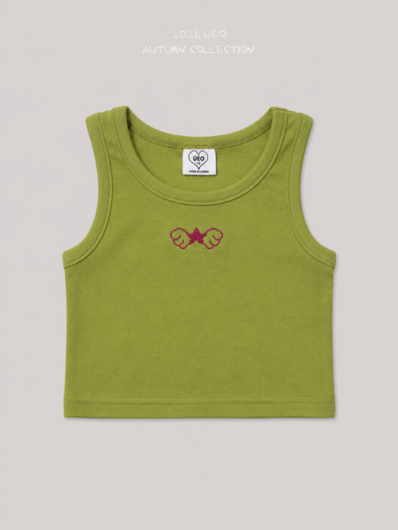 韓國童裝 26秋| UE13 Star Layered Tank Top 背心 (90-130)