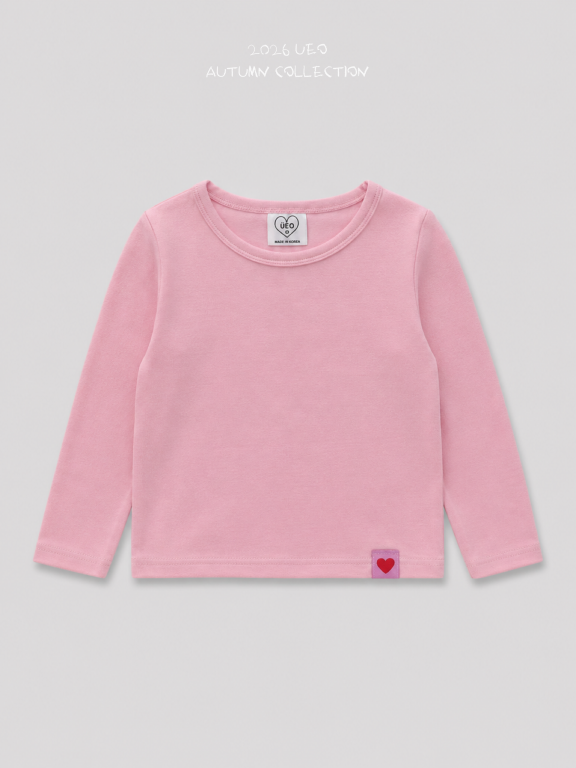 韓國童裝 26秋| UE07 Pastel Chewy Tee 上衣 (90-130)
