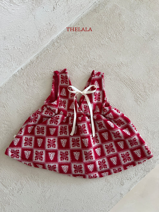 韓國童裝 25秋冬 | LA25403 Merry OPS (Baby & Kids)