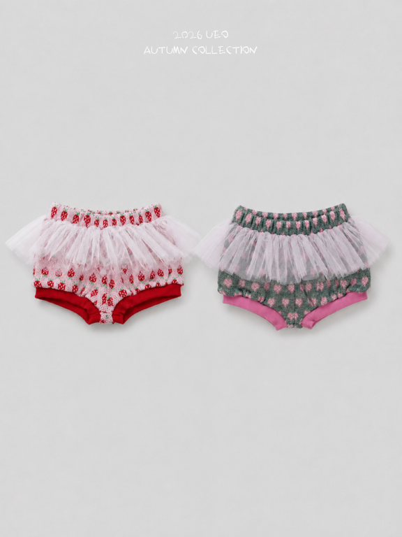 韓國童裝 26秋| UE27 Berry Sha Pants 短褲 (90-130)