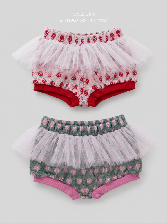 韓國童裝 26秋| UE27 Berry Sha Pants 短褲 (90-130)