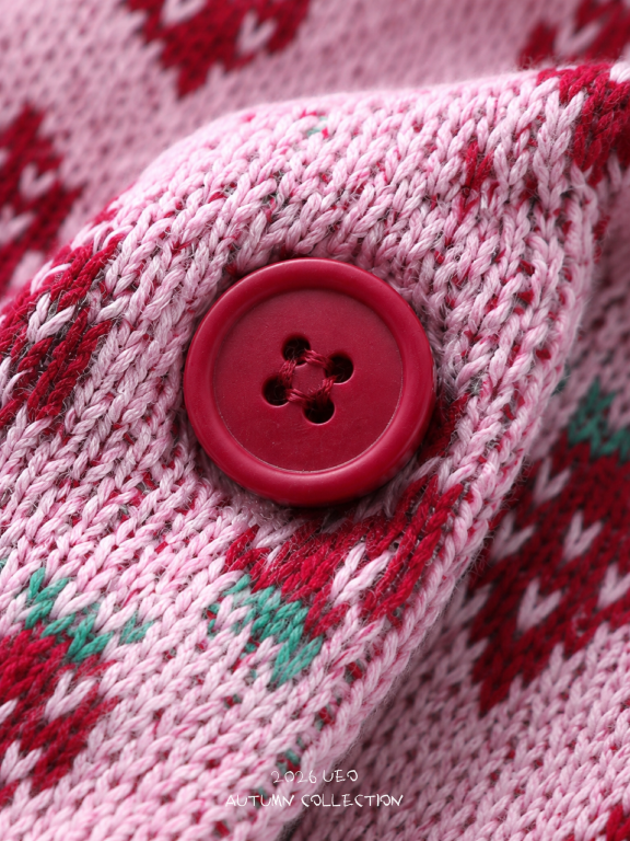 韓國童裝 26秋| UE28 Mini Berry Cardigan 開衫 (90-130)