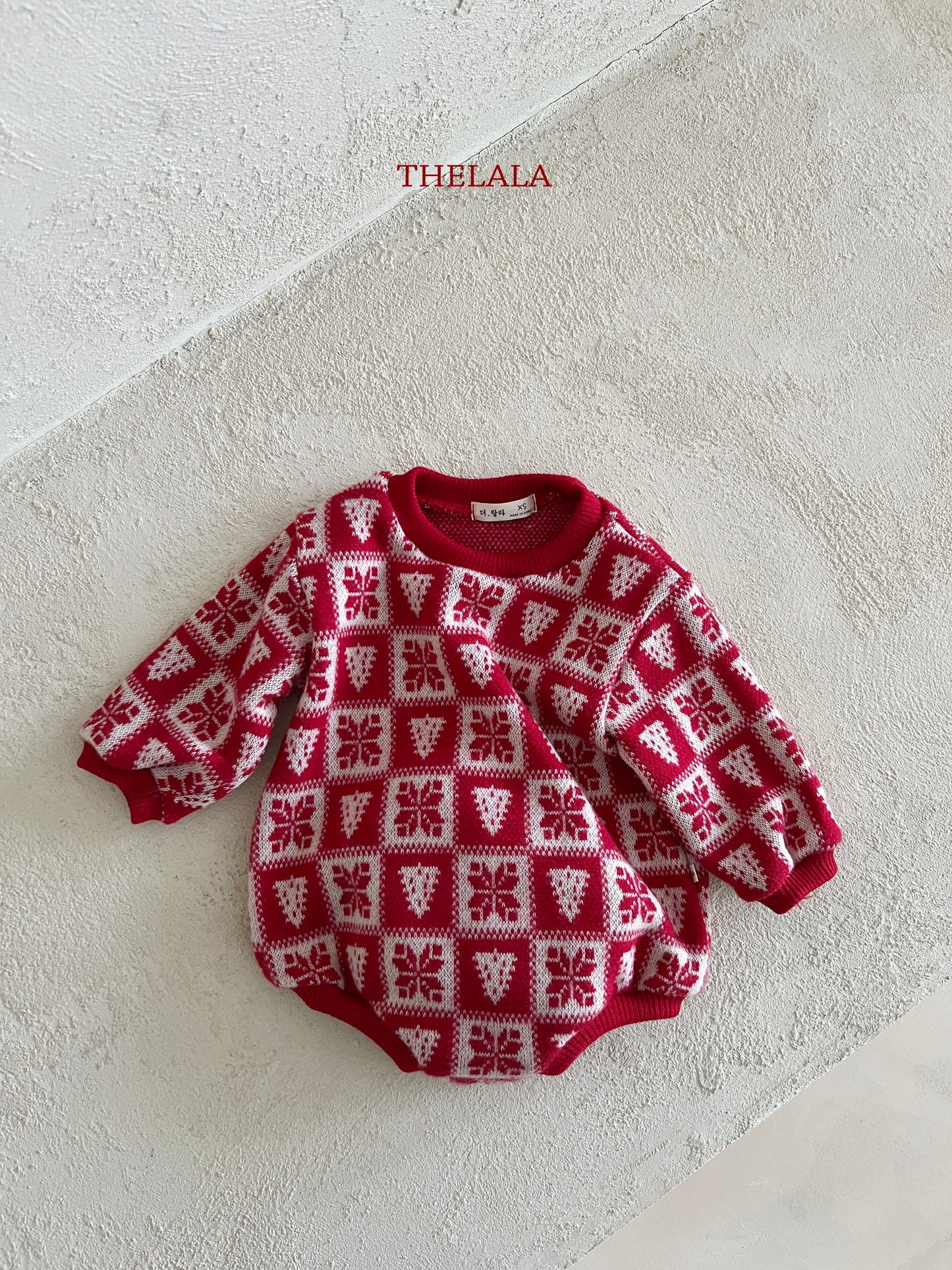 韓國童裝 25秋冬 | LA25401 Merry Baby Suit