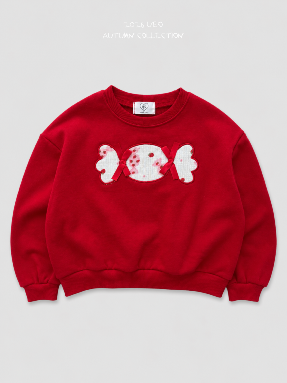 韓國童裝 26秋| UE12 Candy Sweatshirt 衛衣 (90-130)