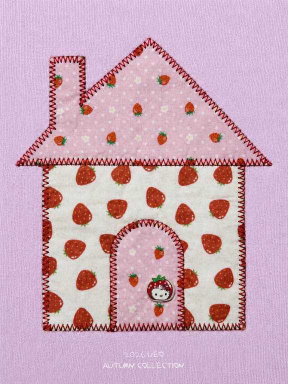 韓國童裝 26秋| UE37 Strawberry House Tee 上衣 (90-130)