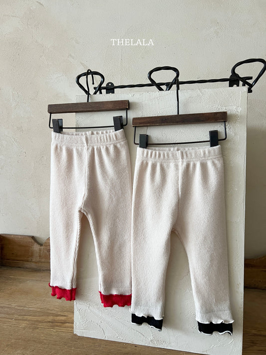 韓國童裝 25秋冬 | LA25444 2-tone Leggings  (Baby & Kids)