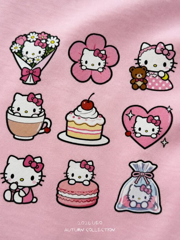 韓國童裝 26秋| UE09 Cutie Friend Tee 上衣 (90-130)