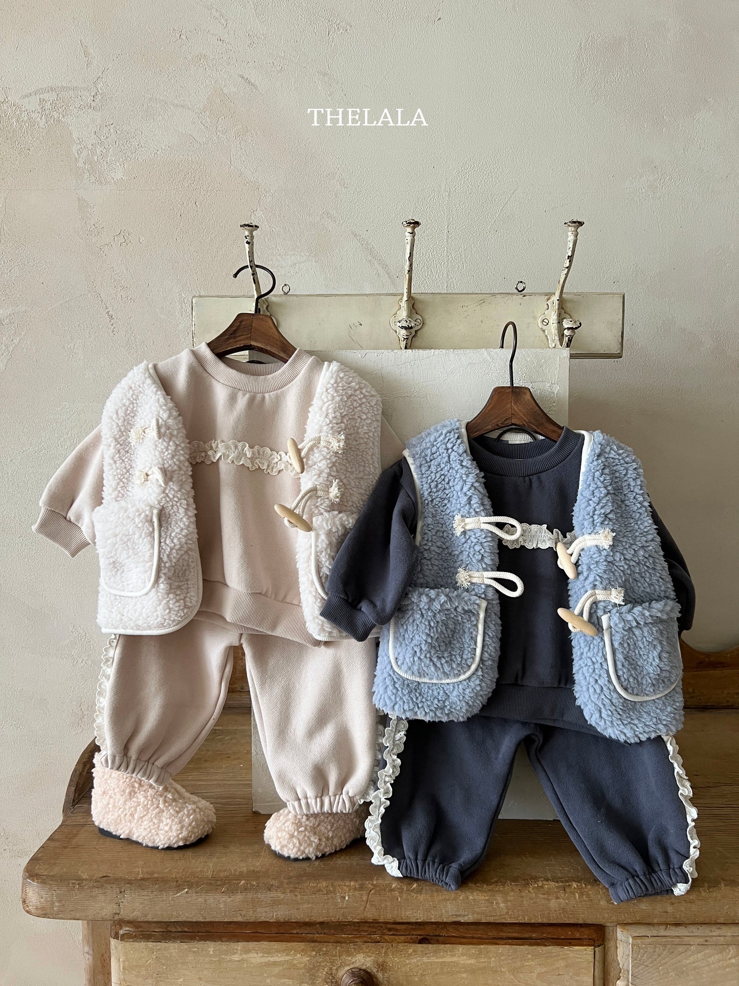韓國童裝 25秋冬 | LA25446 Lace Pants  (Baby & Kids)