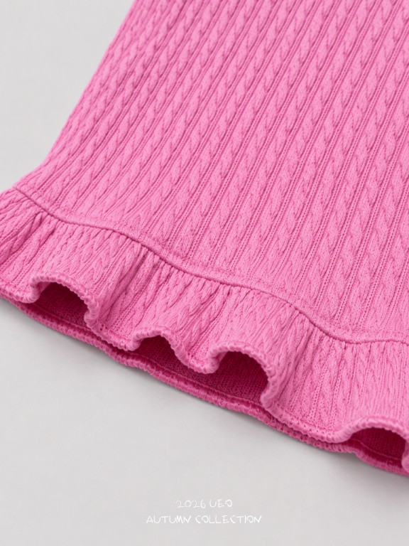 韓國童裝 26秋| UE15 Sukhee Frill Skirt 短裙 (90-130)
