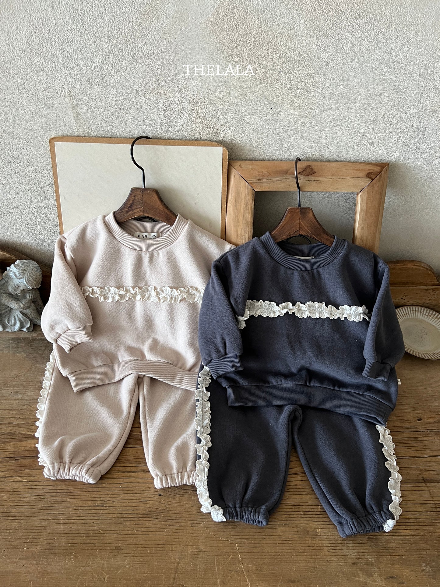 韓國童裝 25秋冬 | LA25446 Lace Pants  (Baby & Kids)