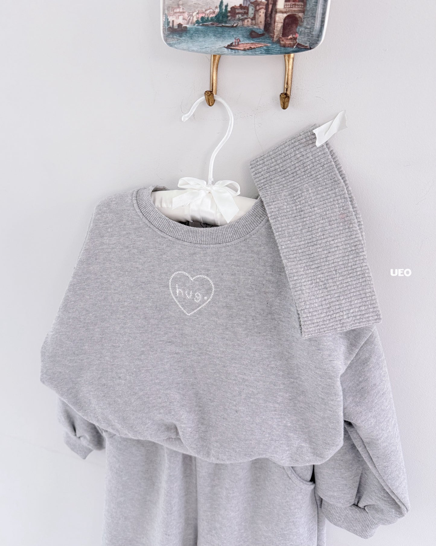 韓國童裝 26春 |  UE20 Hug Top and Bottom Set (90-125cm)