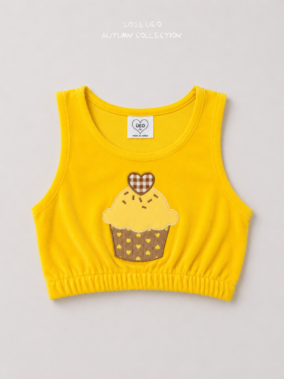 韓國童裝 26秋| UE10 Cupcake Vest 背心 (90-130)