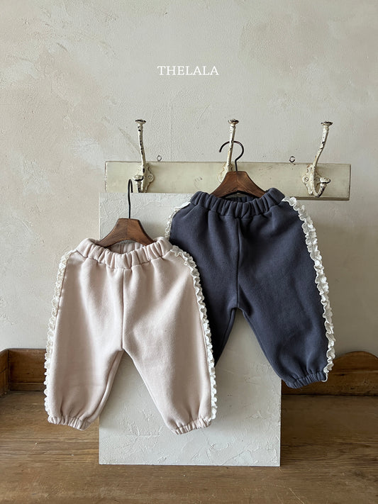 韓國童裝 25秋冬 | LA25446 Lace Pants  (Baby & Kids)