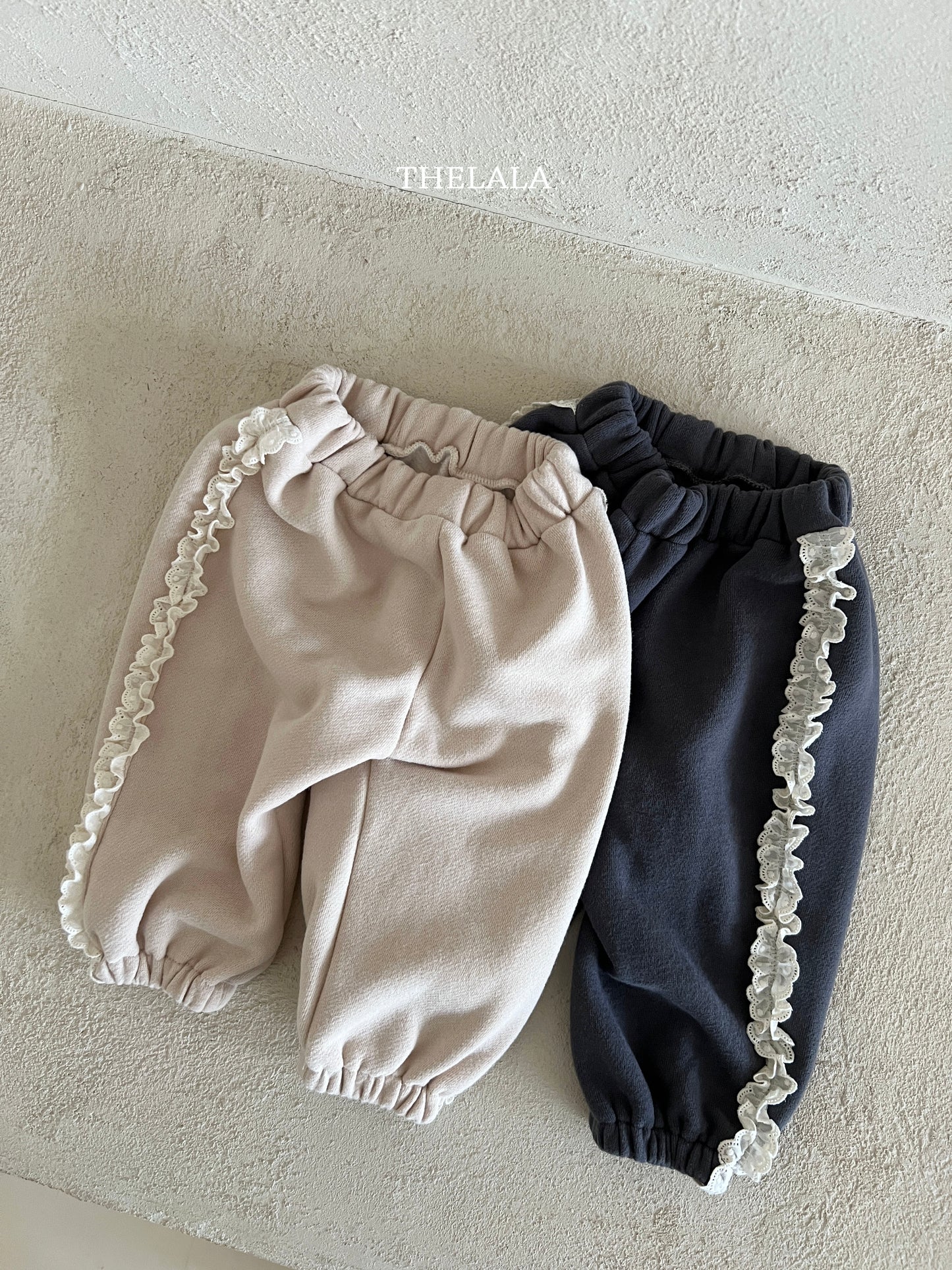 韓國童裝 25秋冬 | LA25446 Lace Pants  (Baby & Kids)