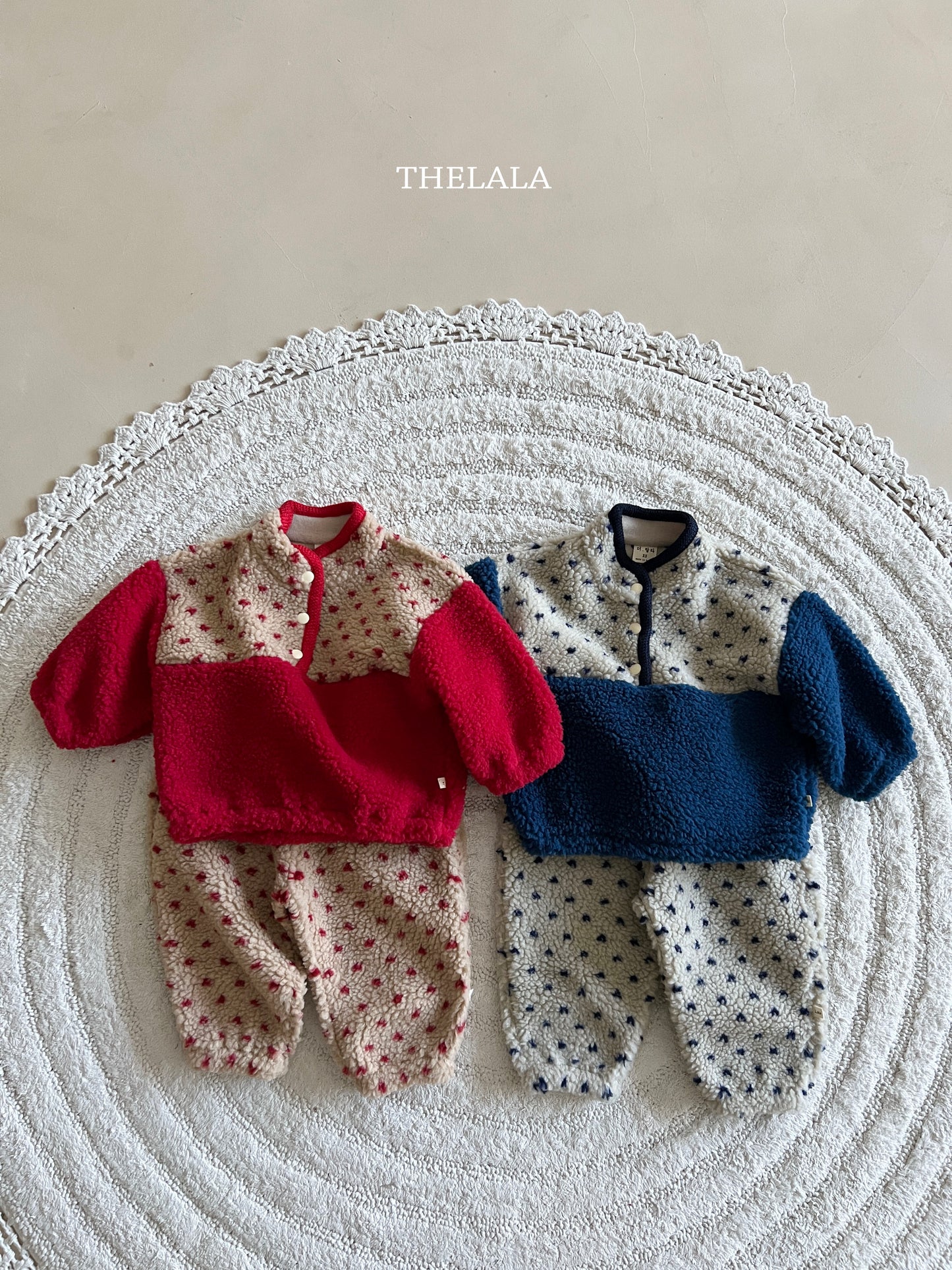 韓國童裝 25秋冬 | LA25448 Heart Pants (Baby & Kids)