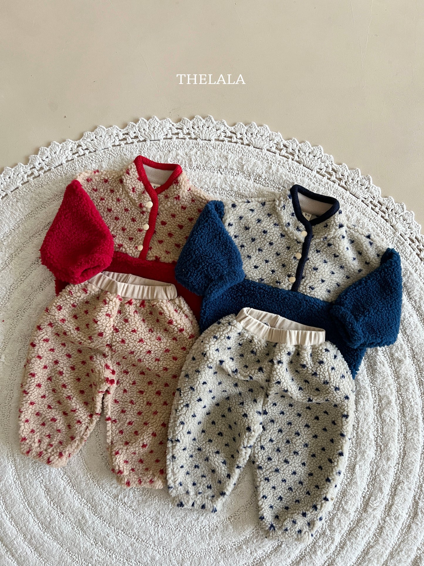 韓國童裝 25秋冬 | LA25447 Heart Tee  (Baby & Kids)