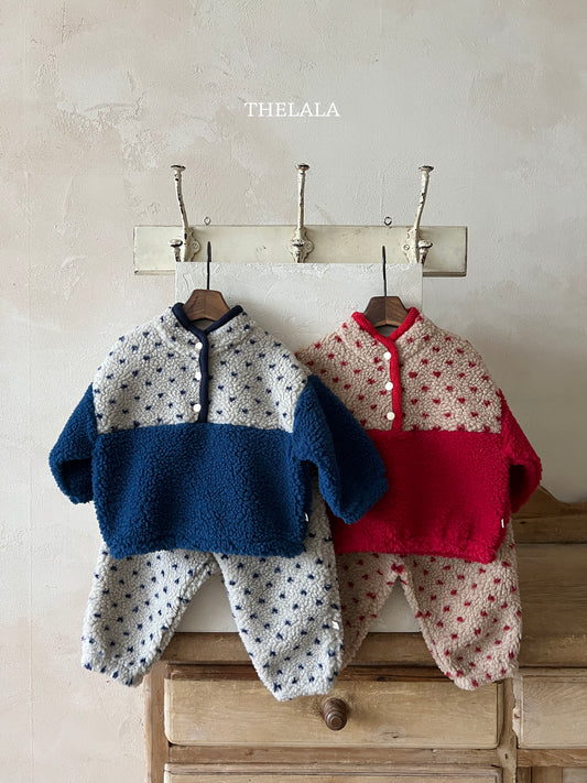 韓國童裝 25秋冬 | LA25447 Heart Tee  (Baby & Kids)