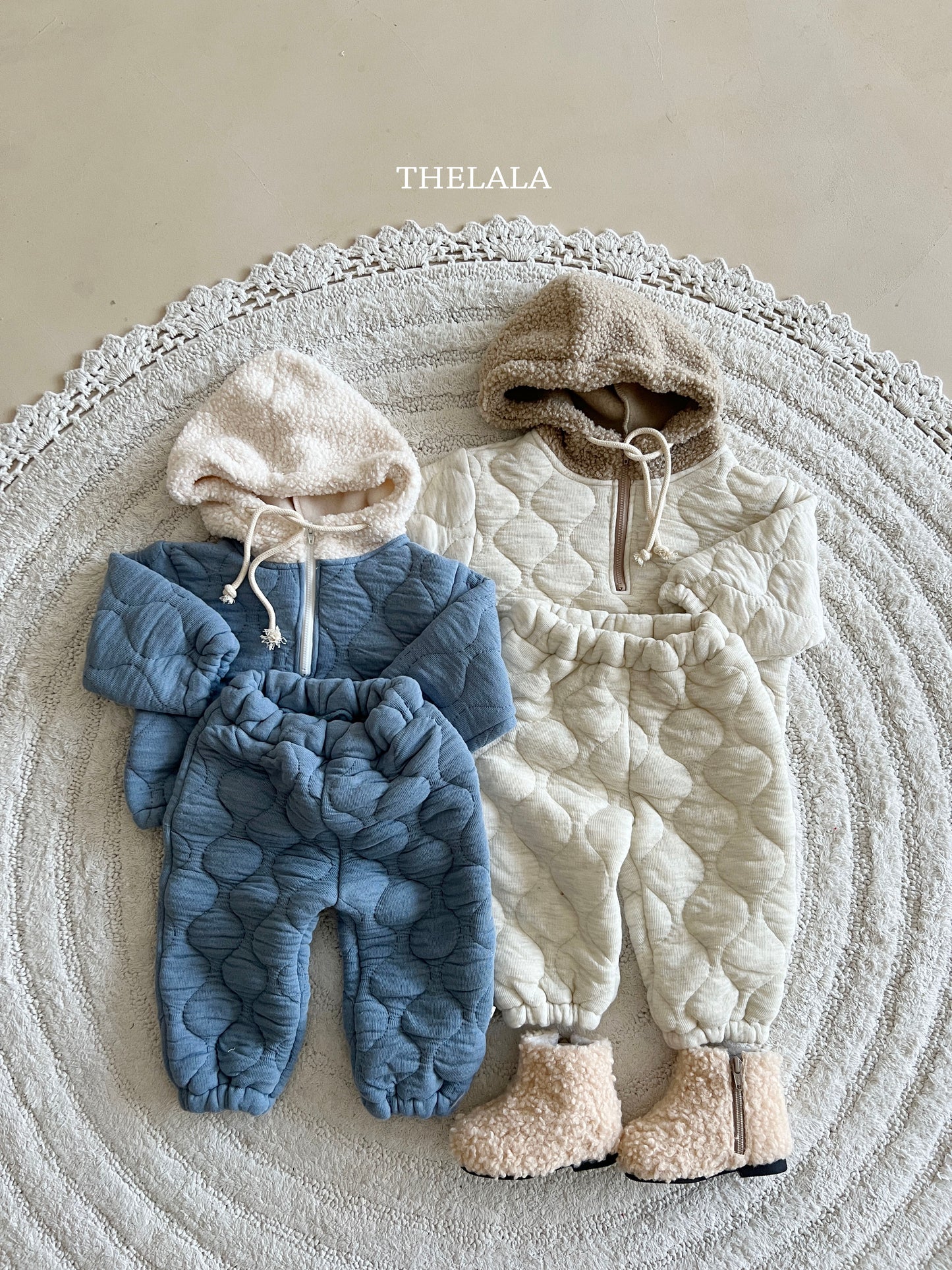 韓國童裝 25秋冬 | LA25434 Hooded Tee (Baby & Kids)