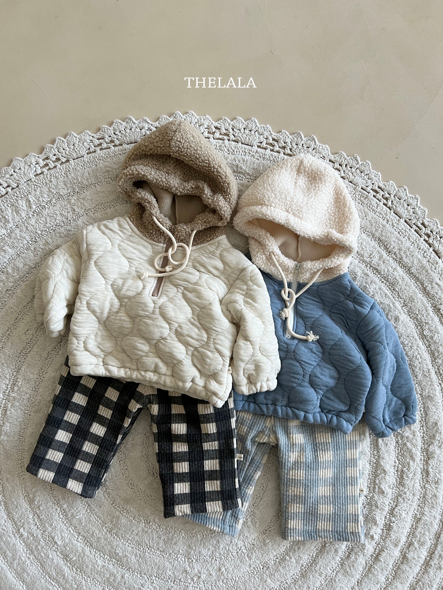 韓國童裝 25秋冬 | LA25434 Hooded Tee (Baby & Kids)