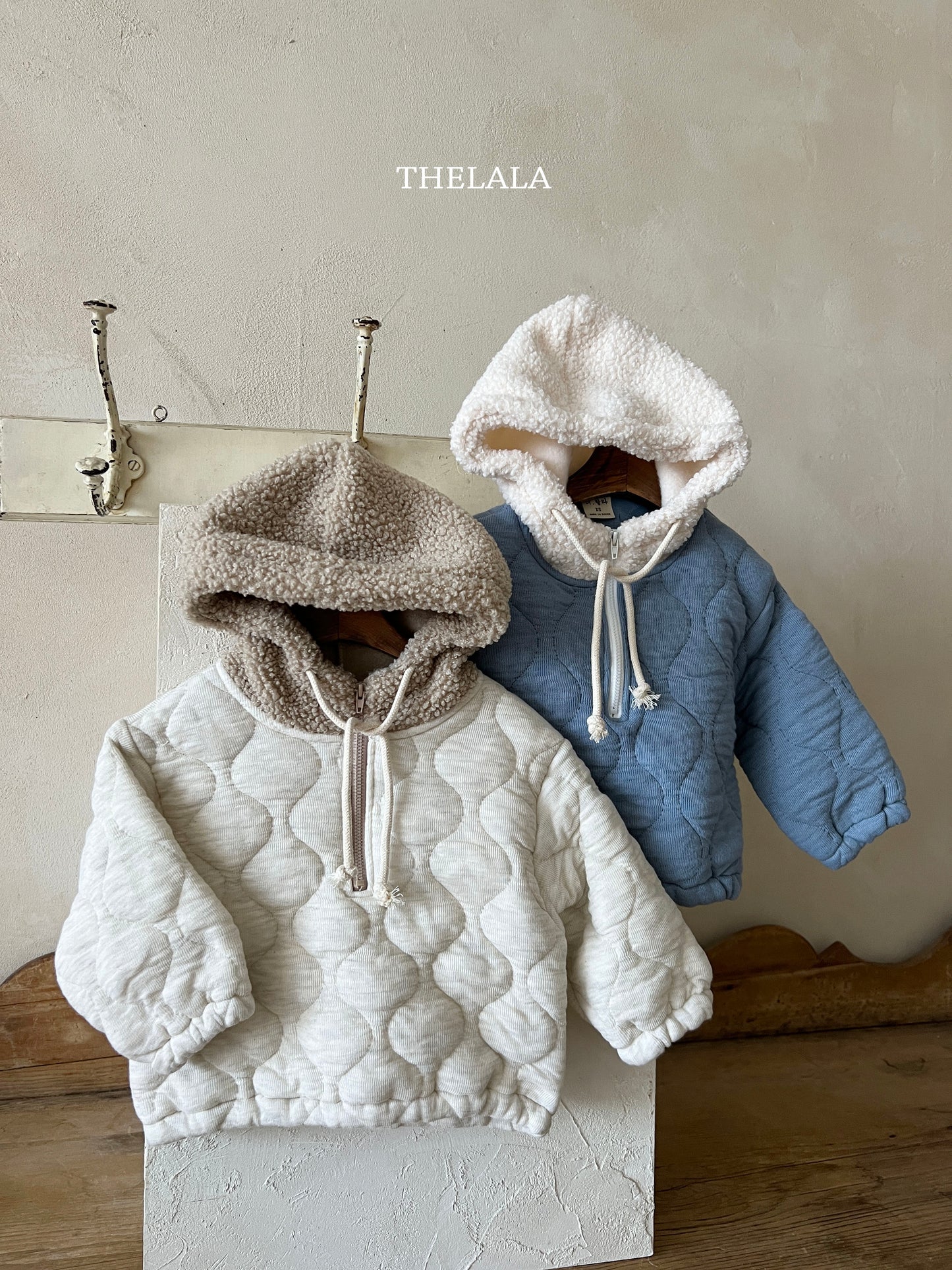 韓國童裝 25秋冬 | LA25434 Hooded Tee (Baby & Kids)