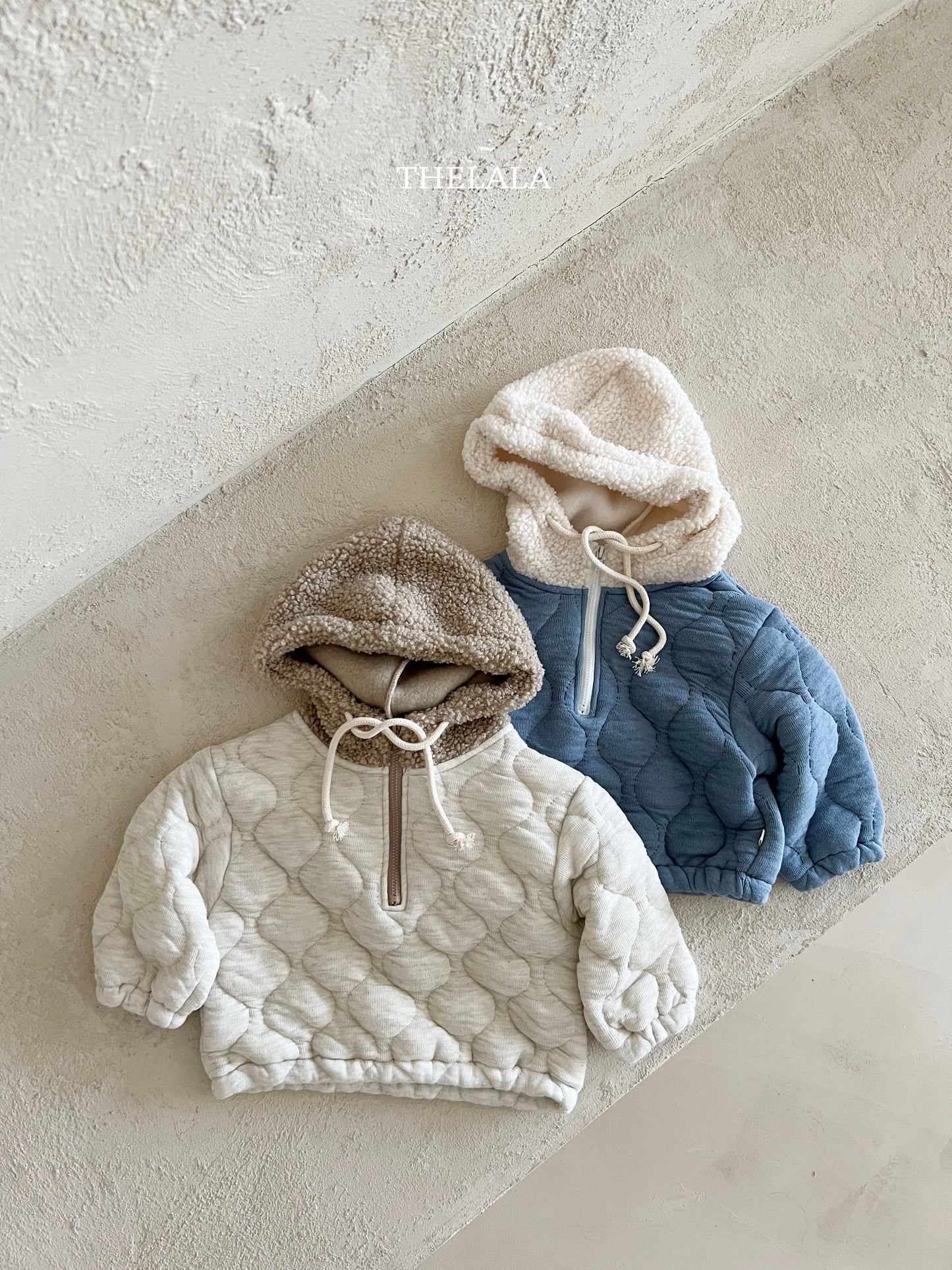 韓國童裝 25秋冬 | LA25434 Hooded Tee (Baby & Kids)