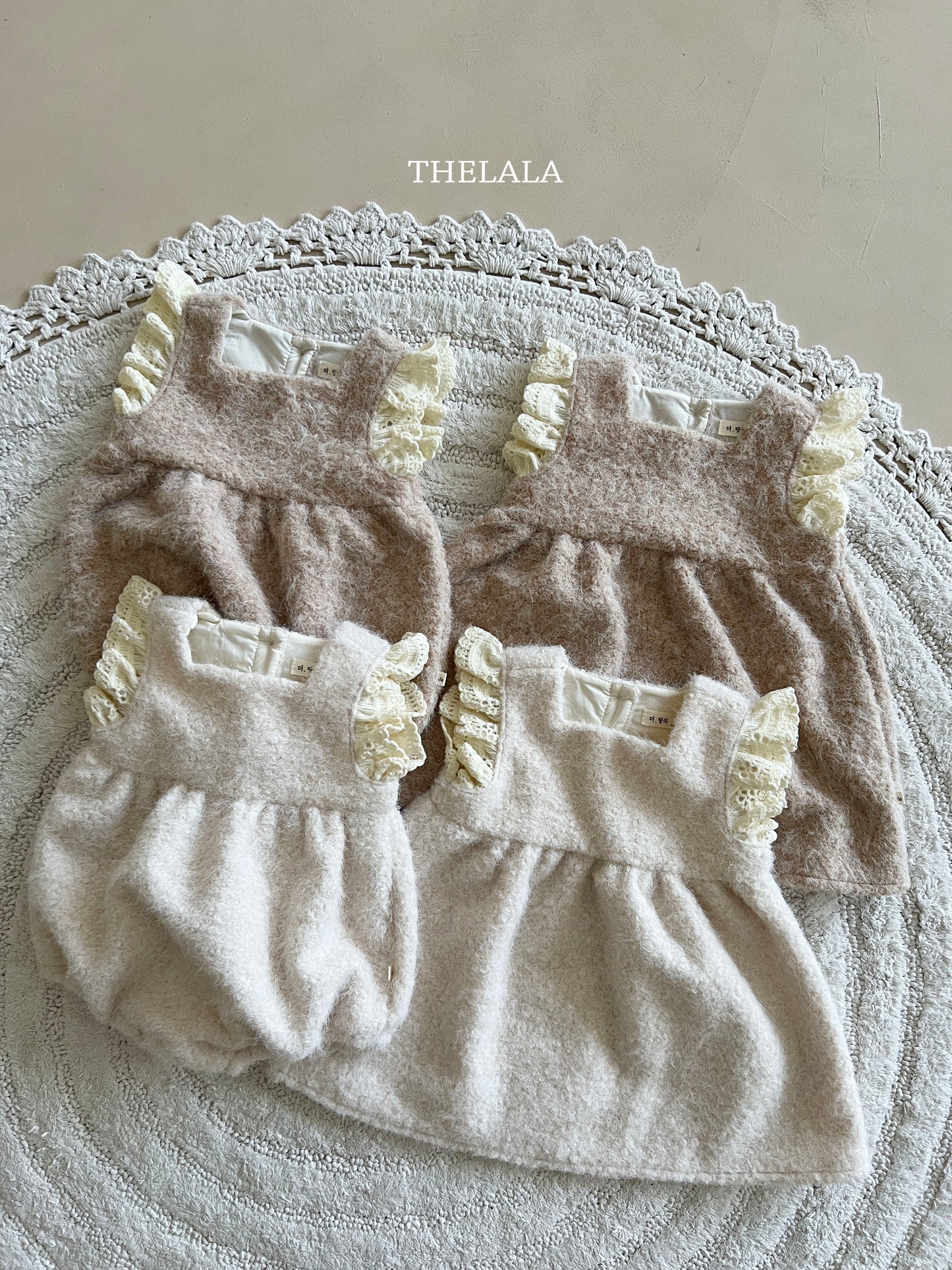 韓國童裝 25秋冬 | LA25420 Boucle OPS (Baby & Kids)