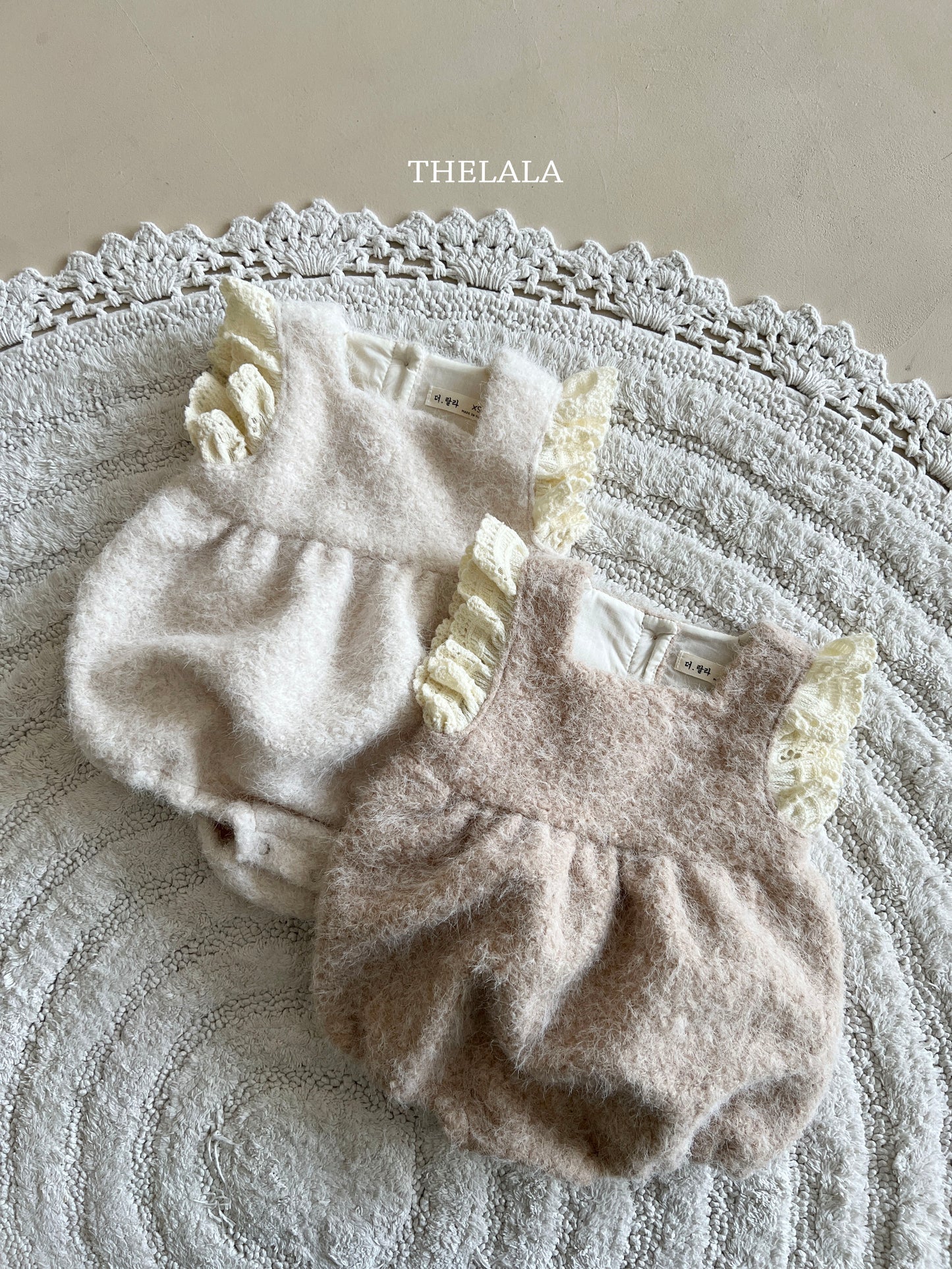 韓國童裝 25秋冬 | LA25419 Boucle Baby Suit