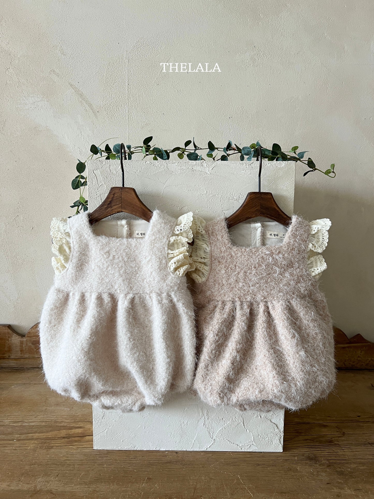 韓國童裝 25秋冬 | LA25419 Boucle Baby Suit