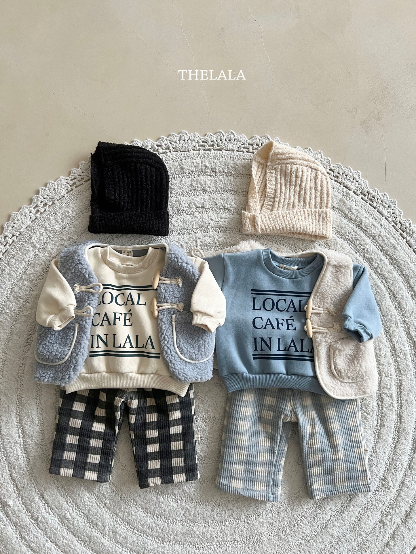 韓國童裝 25秋冬 | LA254560 Check Pants (Baby & Kids)