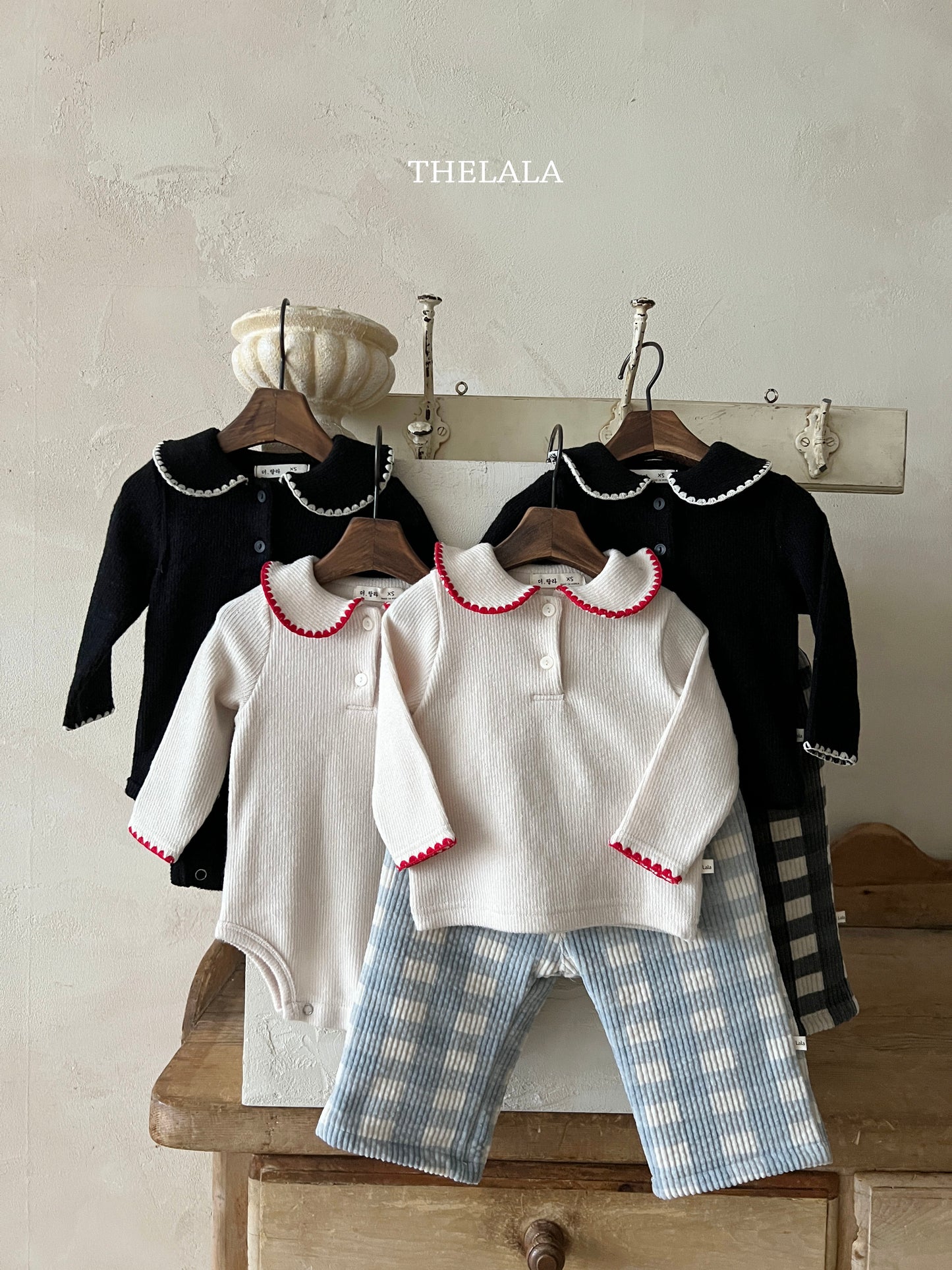 韓國童裝 25秋冬 | LA254560 Check Pants (Baby & Kids)
