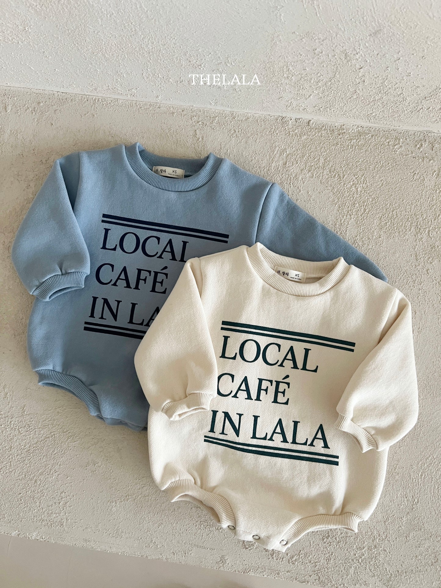 韓國童裝 25秋冬 | LA25427 Cafe Baby Suit (Baby & Kids)